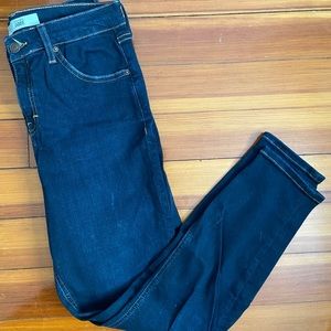 Topshop Jamie Moto High Rise Skinny Jeans